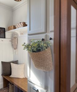 Alternative view of Seagrass Handwoven Basket