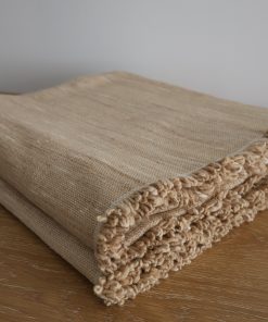 Alternative view of Loomed Weighted  Blanket | Sand