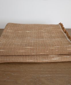 Loomed Weighted  Blanket |Rust