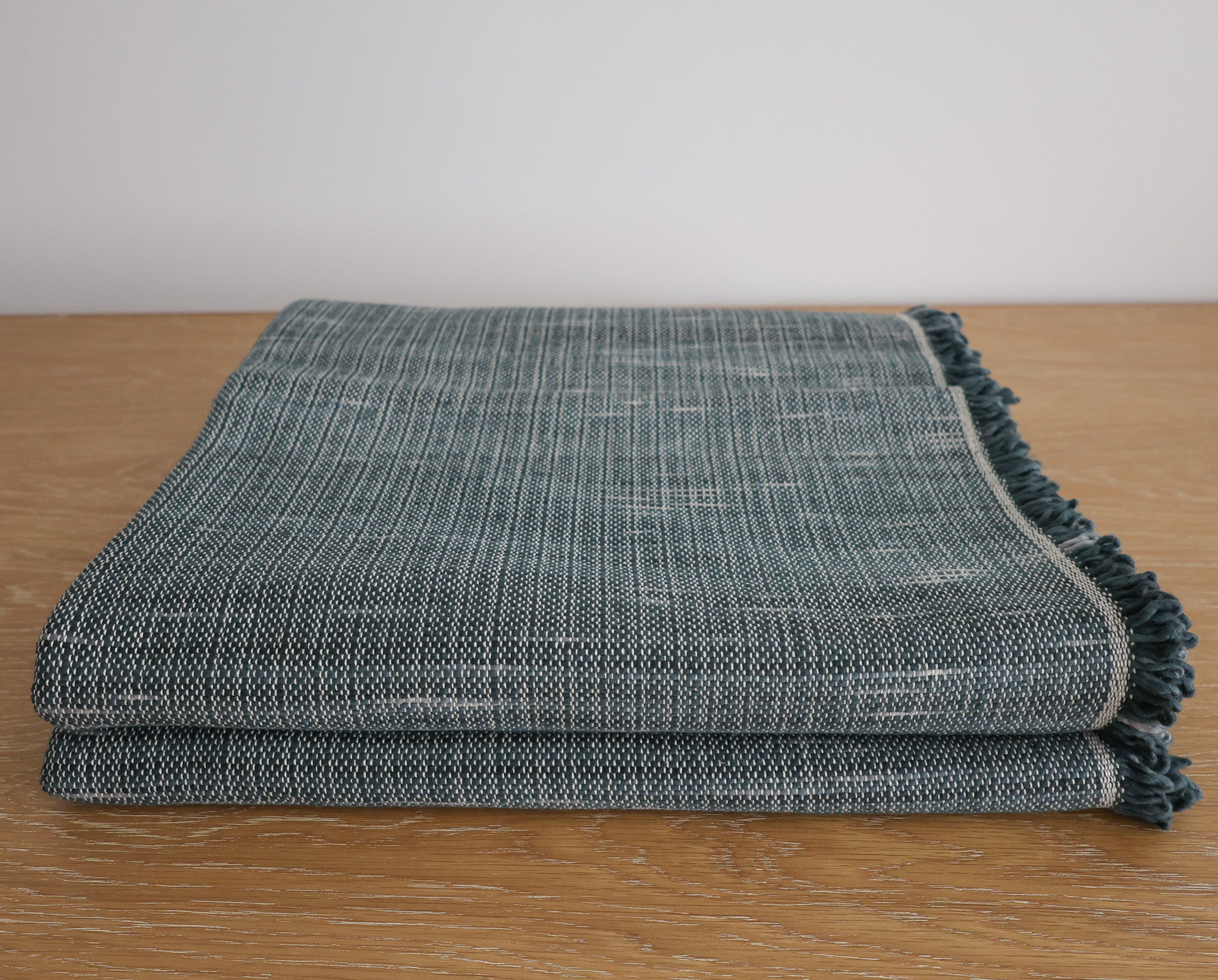 Loomed Weighted Blanket | Deep Blue