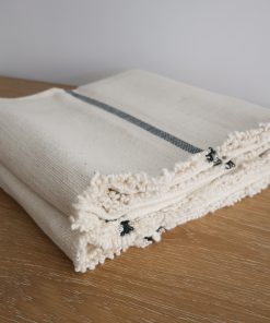 Loomed Weighted  Blanket | Olimpia Charcoal