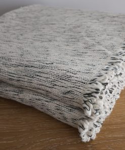 Alternative view of Loomed Weighted  Blanket | Ink