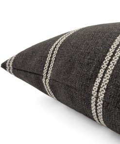 Alternative view of Nearly Black Indoor/Outdoor Pillow Cover