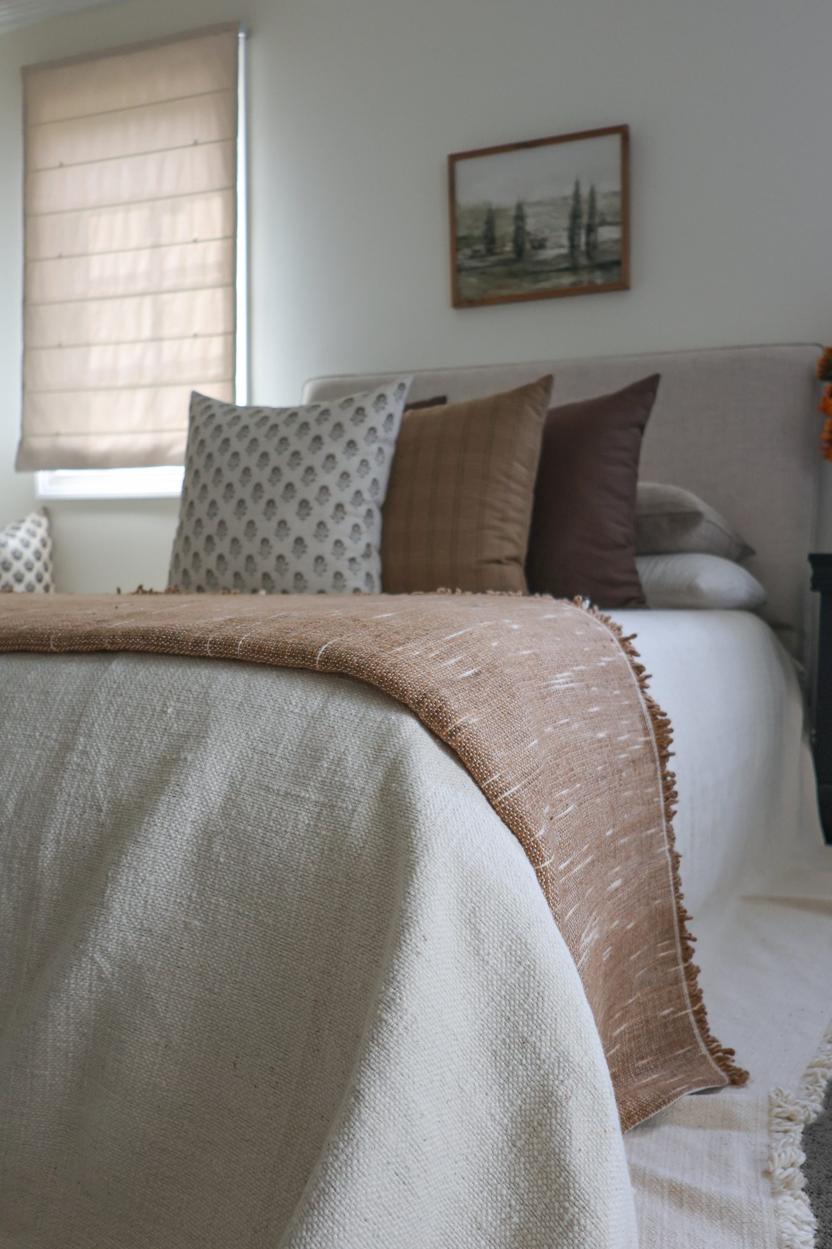 Loomed Weighted Blanket | Ecru - Image 4