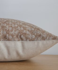 Alternative view of Rose My Love Block Print Pillow Cover