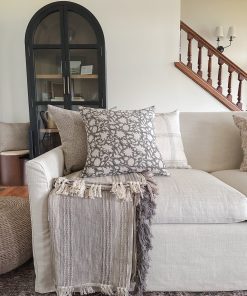 Alternative view of Terrace Throw Gray