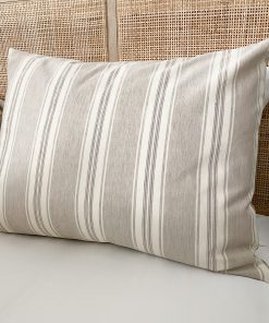 Alternative view of Vanilla Latte Stripes Pillow Sham