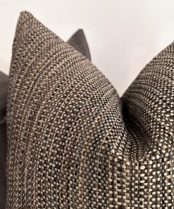 Alternative view of Scandi Brown & Blue Pillow Cover