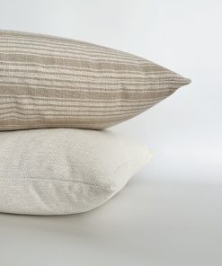 Alternative view of Chai Stripe Brown Pillow Cover