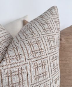 Alternative view of Crisscross White Pillow Cover