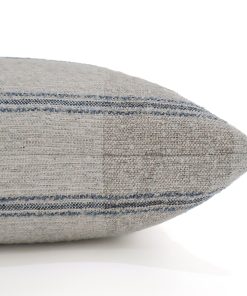 Alternative view of Mesa Stripe | Blue Pillow Cover