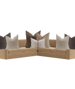 Sectional Pillow Combo 'Modern Earth'