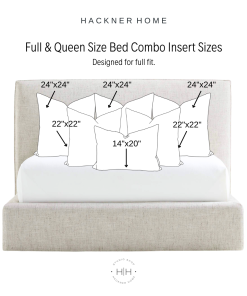 Alternative view of Bed Pillow Insert Combo for 14x20 Center