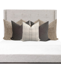 Bed Pillow Combo 'Rustic Yet Elegant'