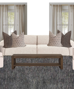 Modern Chic Living Room Pillow Combo