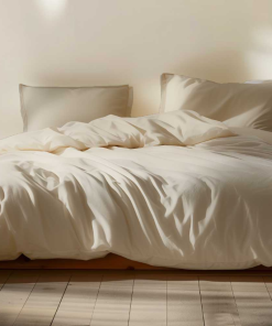 Sleep & Beyond 100% Organic Cotton Percale Sheet Set