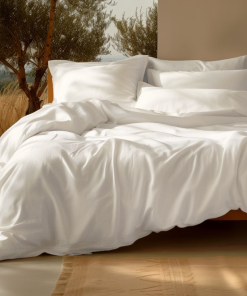Sleep & Beyond 100% Organic Cotton Sateen Sheet Set