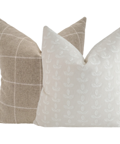 Spring Linen Duo Pillow Cover Set