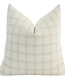 Tailored Check | Birch Pillow Cover
