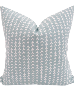 Vine | Pale Blue Pillow Cover