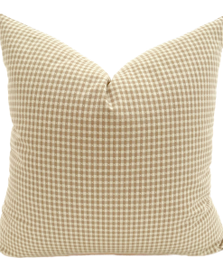 Vintage Gingham Pillow Cover