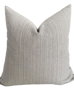 Watermark Gray Pillow Cover