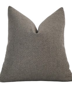 Weft Weave | Gray Pillow Cover