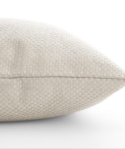 Alternative view of Weft Weave | Neutral Pillow Cover