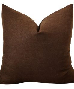 Pumpernickel Wool Pillow Cover