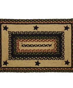Tartan Star Braided Rugs, BR-252 20x30 to 5'x8' Rect.