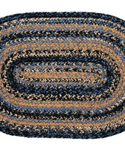 River Shale Braided Rugs ,BR-246 20x30 to 8'x10' Oval
