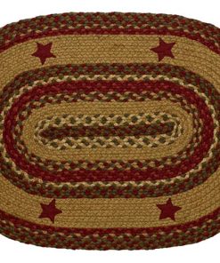 Cinnamon Star Braided Rugs ,BR-253 20x30 to 8'x10' Oval