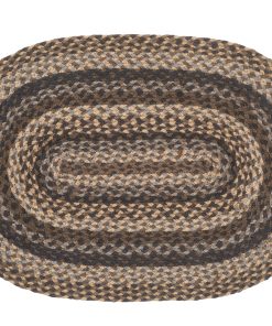 Farmyard Braided Rugs ,BR-282 20x30 to 8'x10' Oval