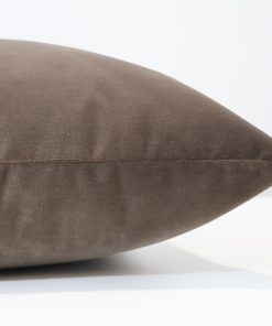 Alternative view of Branford Mocha Velvet Pillow Cover