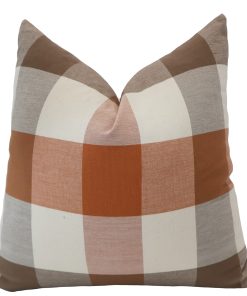 Cider Plaid Pillow Cover