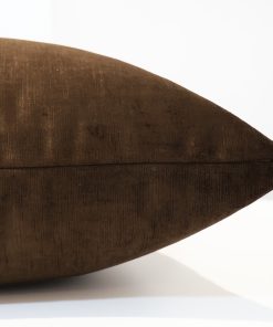 Alternative view of Deep Brown Velvet Pillow Cover
