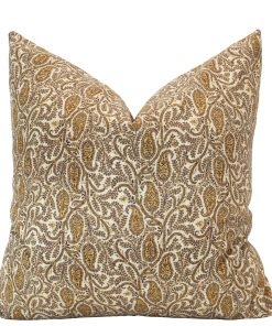 Fall Paisley Pillow Cover