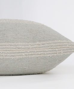 Alternative view of French Grain Sack | Blue Pillow Cover