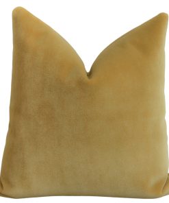 Mohair Butterscotch Pillow Cover