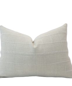 Sable Check Pillow Cover
