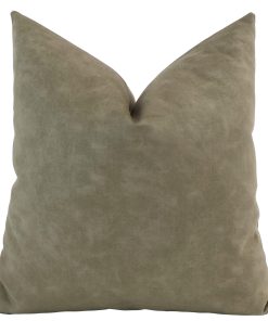 Vintage Suede Pillow Cover
