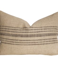 Alternative view of French Vintage Grain Sack Pillow Cover
